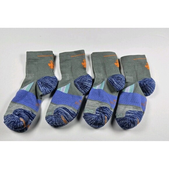 Bombas Women's Hex-Tec Run Quarter Lot Of 4 Pairs Socks Size M - Picture 1 of 2